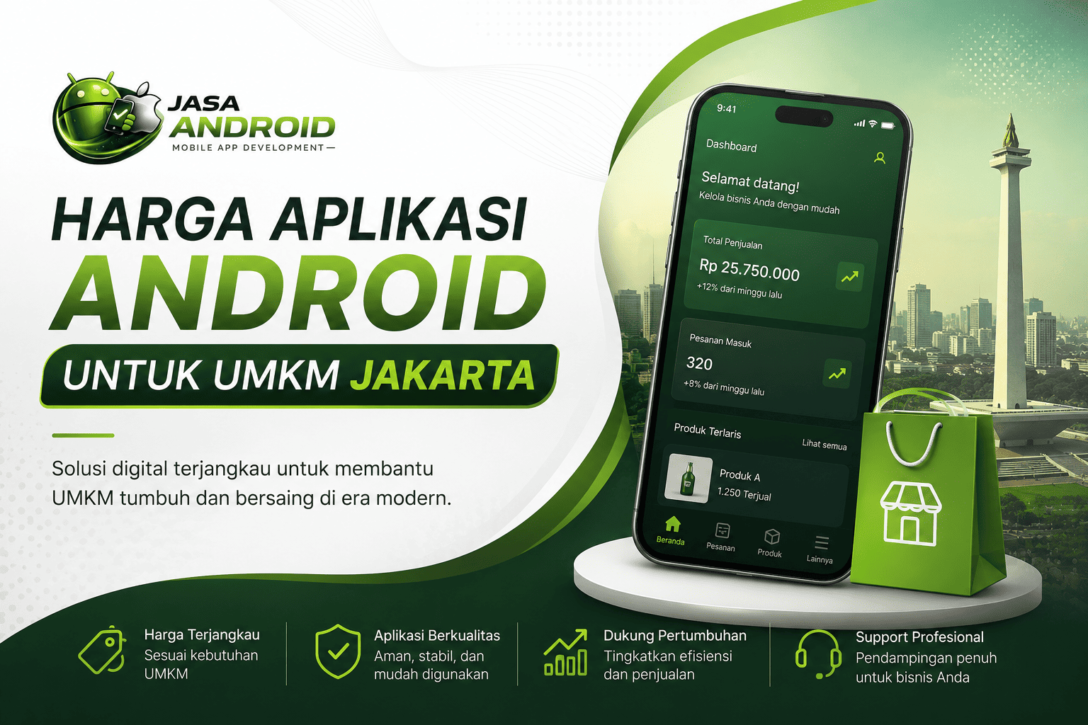 Harga Aplikasi Android untuk UMKM Jakarta: Investasi Digital yang Mendorong Bisnis Naik Kelas